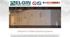 Desktop Screenshot of gilbertelectricalsystems.com
